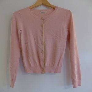 Boden Johnnie B pink cardigan sweater